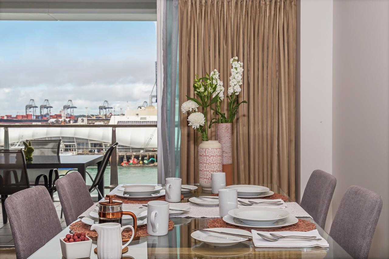 Princes Wharf Boutique Apartments โอ๊คแลนด์ ภายนอก รูปภาพ