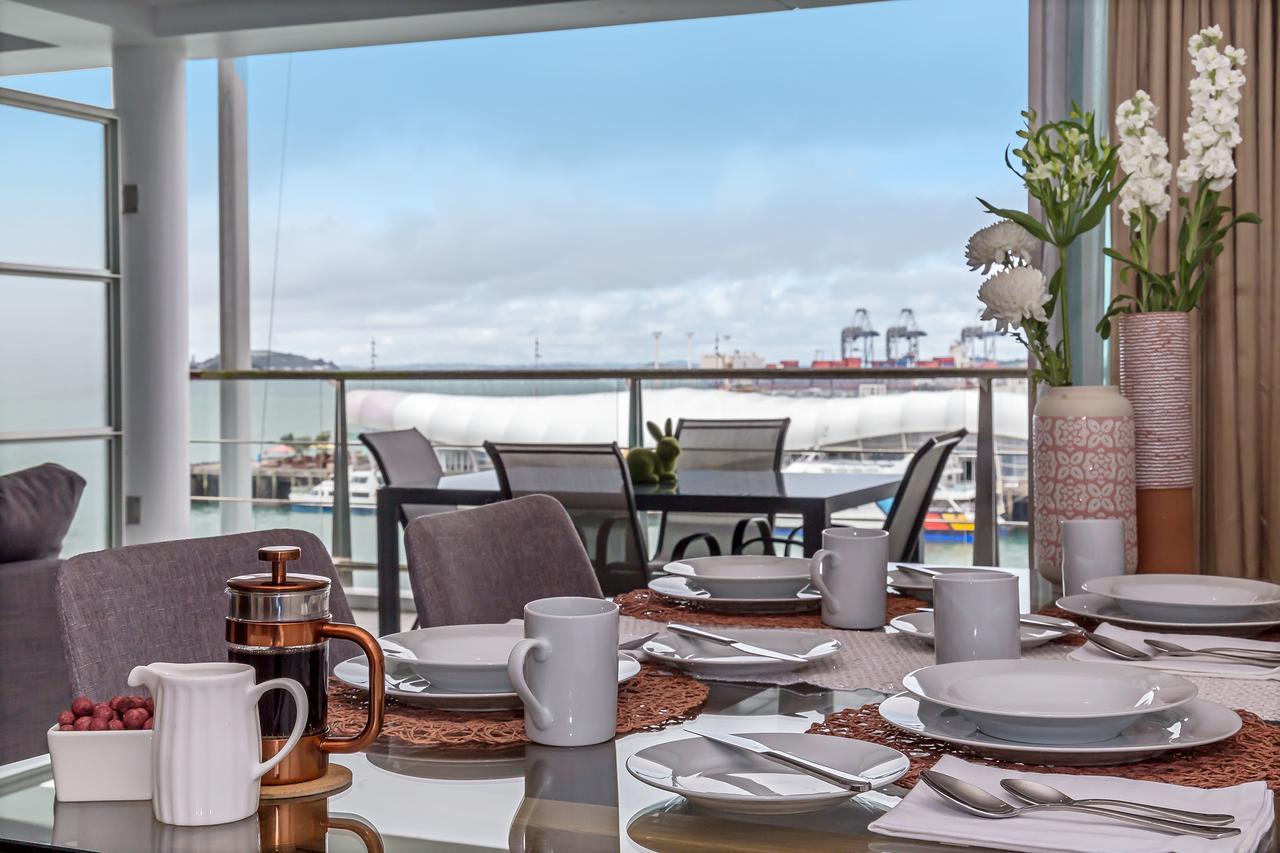 Princes Wharf Boutique Apartments โอ๊คแลนด์ ภายนอก รูปภาพ